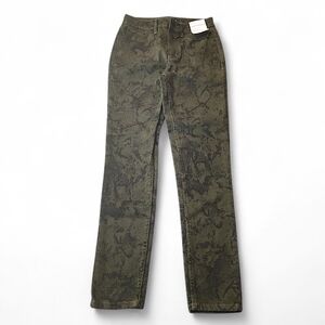 🆕️ Calvin Klein Pants womens size 25 - skinny ankle pant - mid rise - green